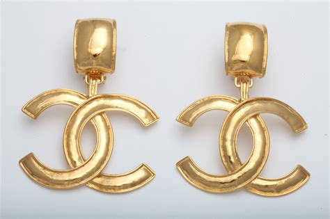 chanel cc post earrings|Chanel earrings official website.